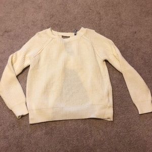 Poof! Open Back Sweater